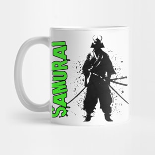 Japanese samurai minimalist art Mug